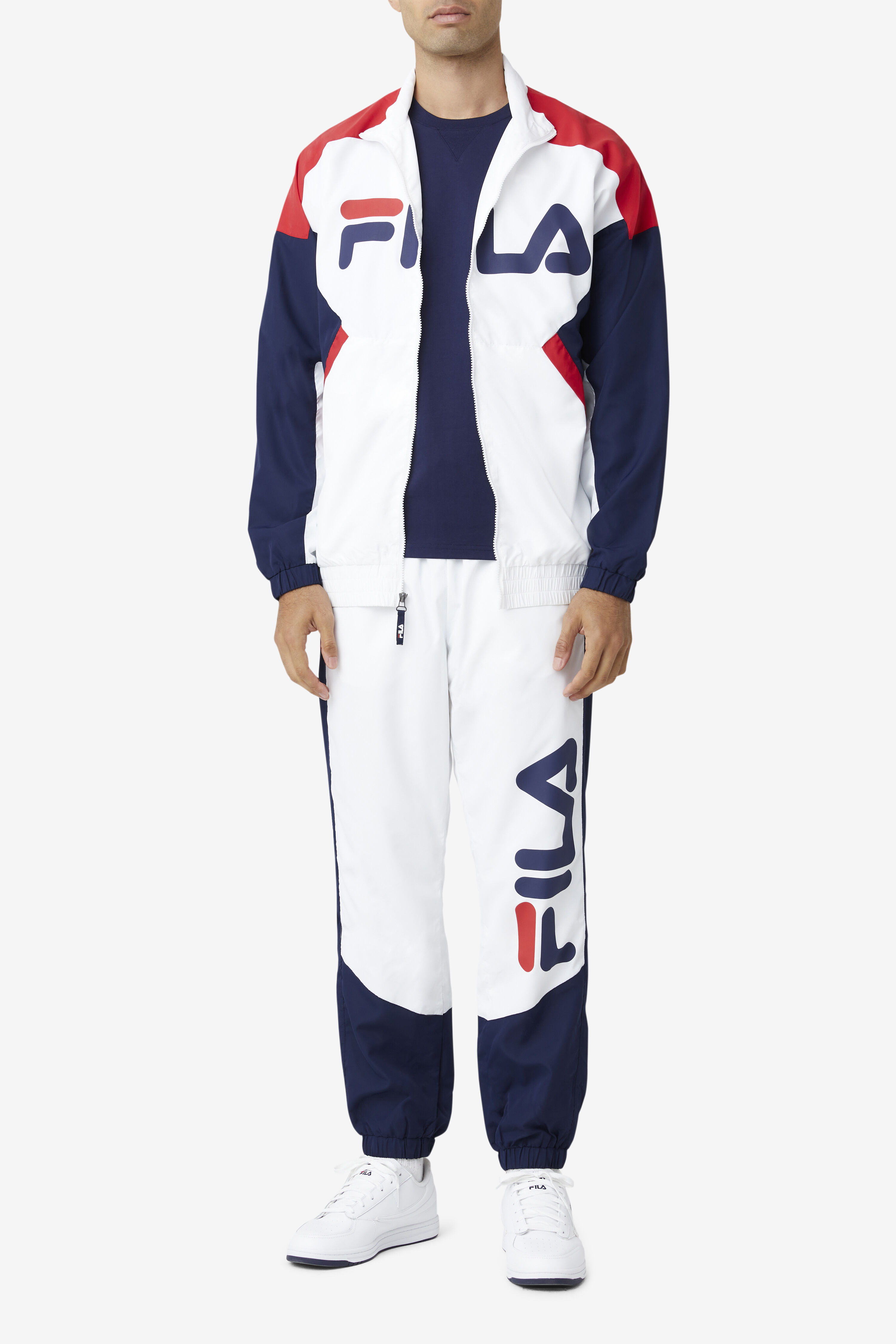 Fila windbreaker tracksuit clearance