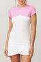 30 LOVE PETAL CAP SLEEVE TEE