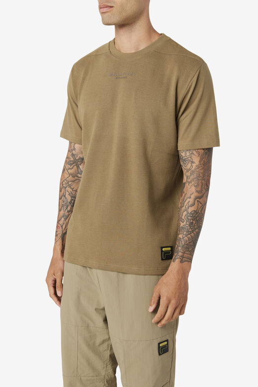 KIRK WAFFLE KNIT/COVERTGREEN/Large