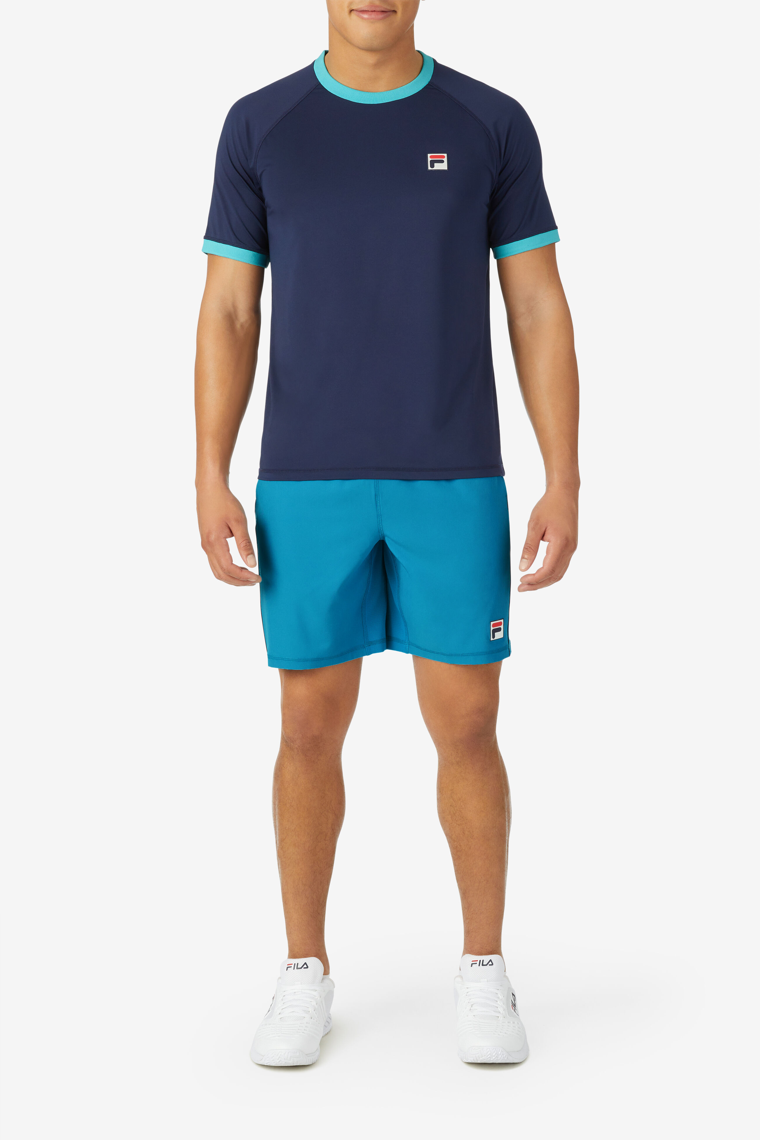Fila shirt and shorts on sale