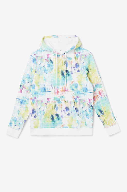 TIE PRINTED HOODIE