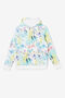 TIE PRINTED HOODIE