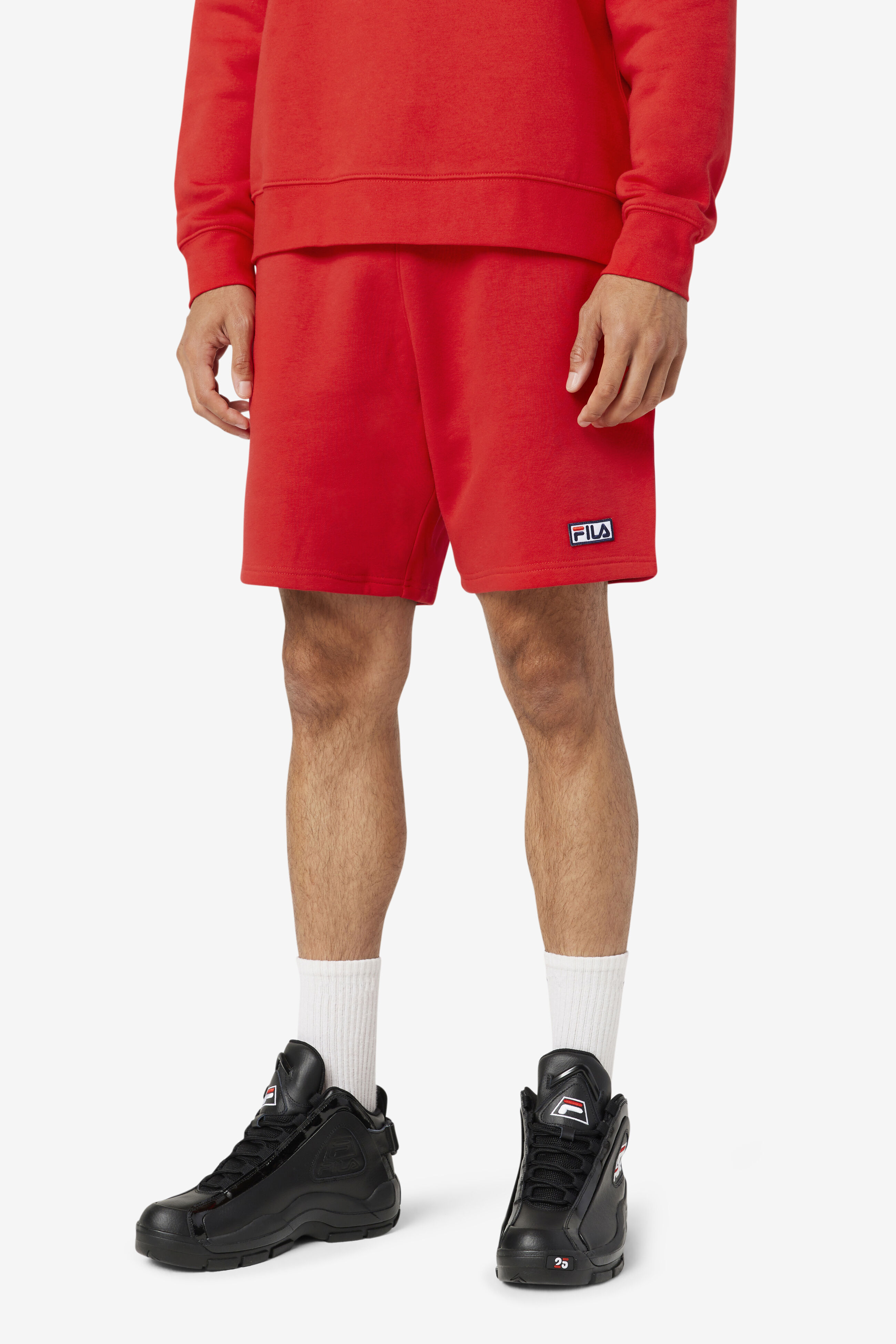 Kylan Men s Fleece Shorts With Elastic Waistband Fila