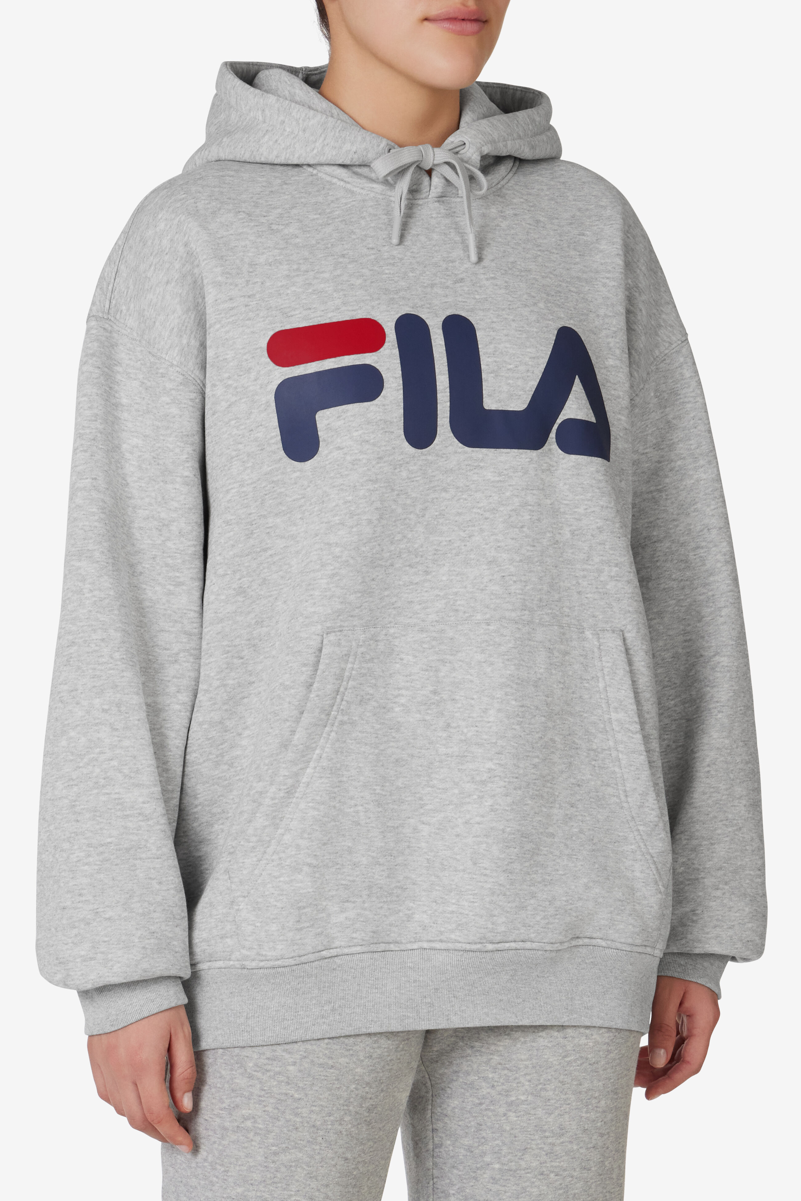 Classic Relaxed Logo Hoodie Fila