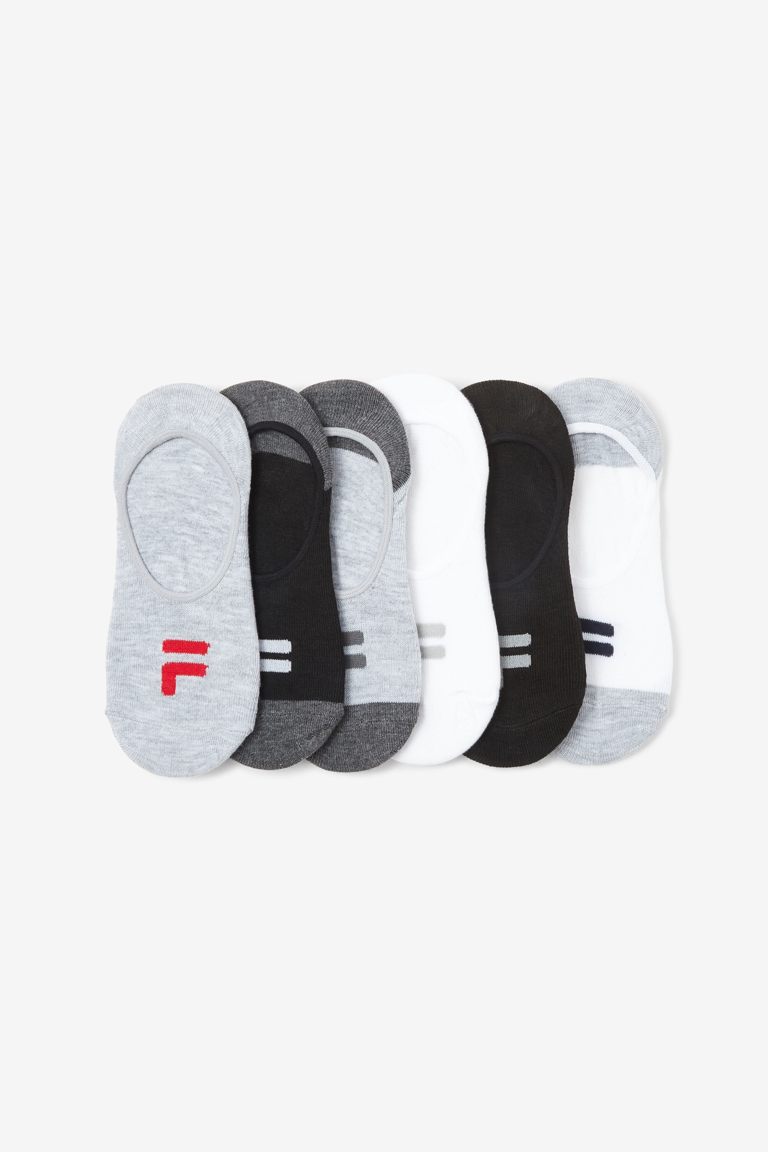 Women s No Show Sock 6 pack Socks Hats Accessories Fila