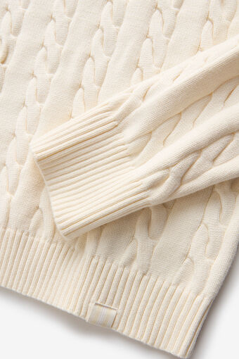 BASELINE CHNKY V-NECK SWEATER