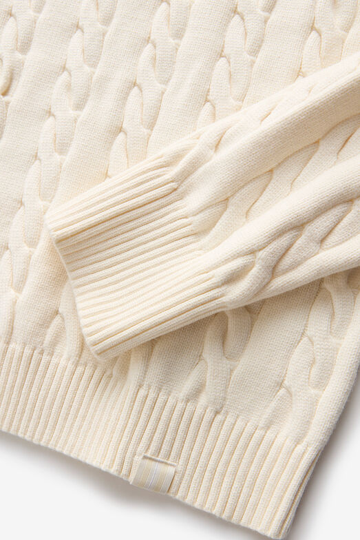 BASELINE CHNKY V-NECK SWEATER