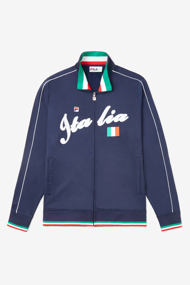 Italia Track Jacket For Men + Women Fila