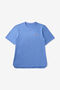SCALLOP HEM HEATHER CREW