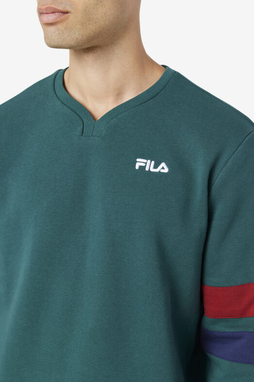 daarna Controversieel Haalbaarheid Faneel Green Sweatshirt | Fila