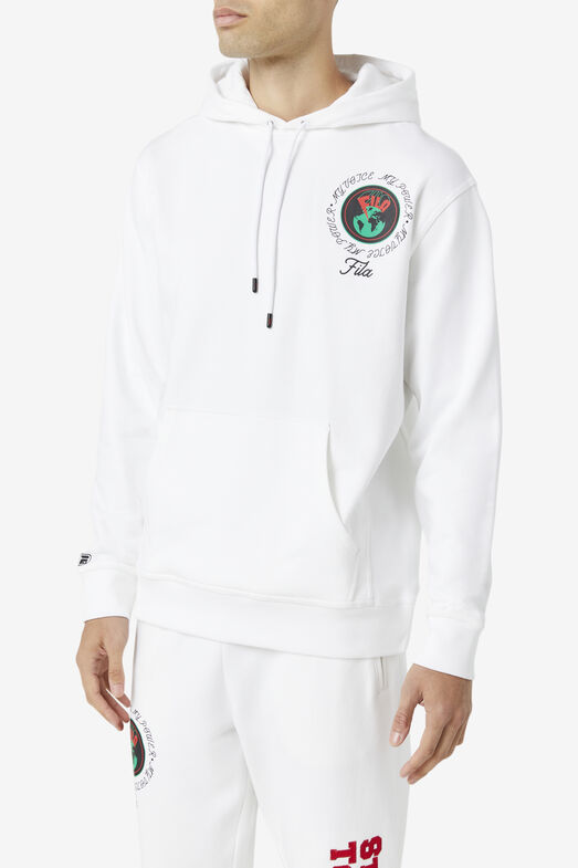 HUNT HOODIE/WHITE/Extra Small