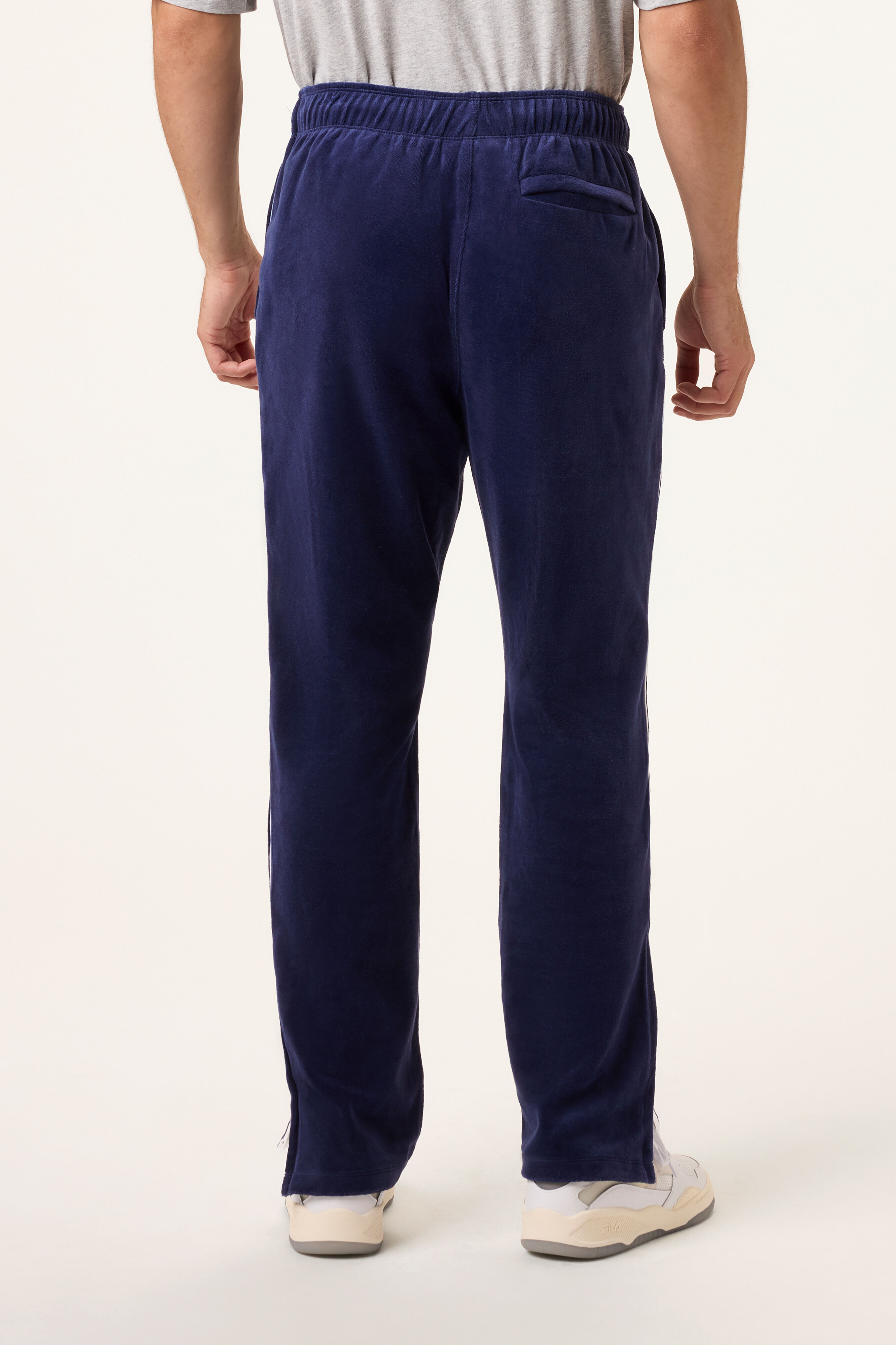 Fila velvet track pants store