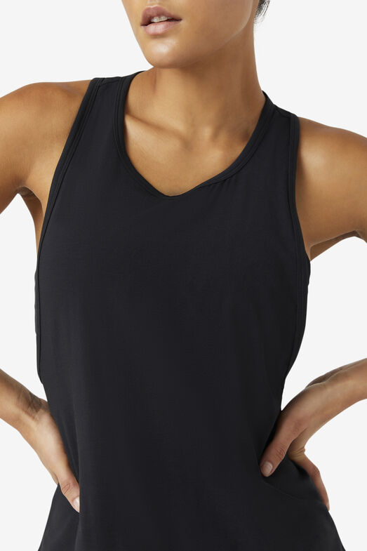 FI-LUX LONG TANKTOP/BLACK/Large