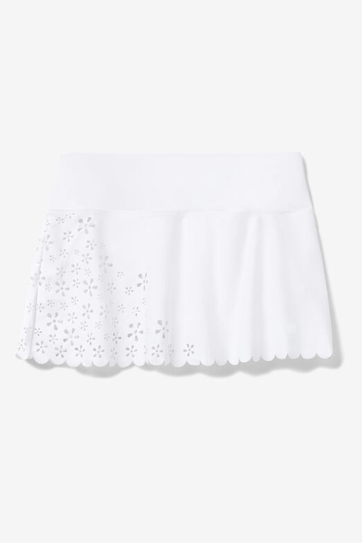 13 1/2 INCH SKORT/WHITE/Large