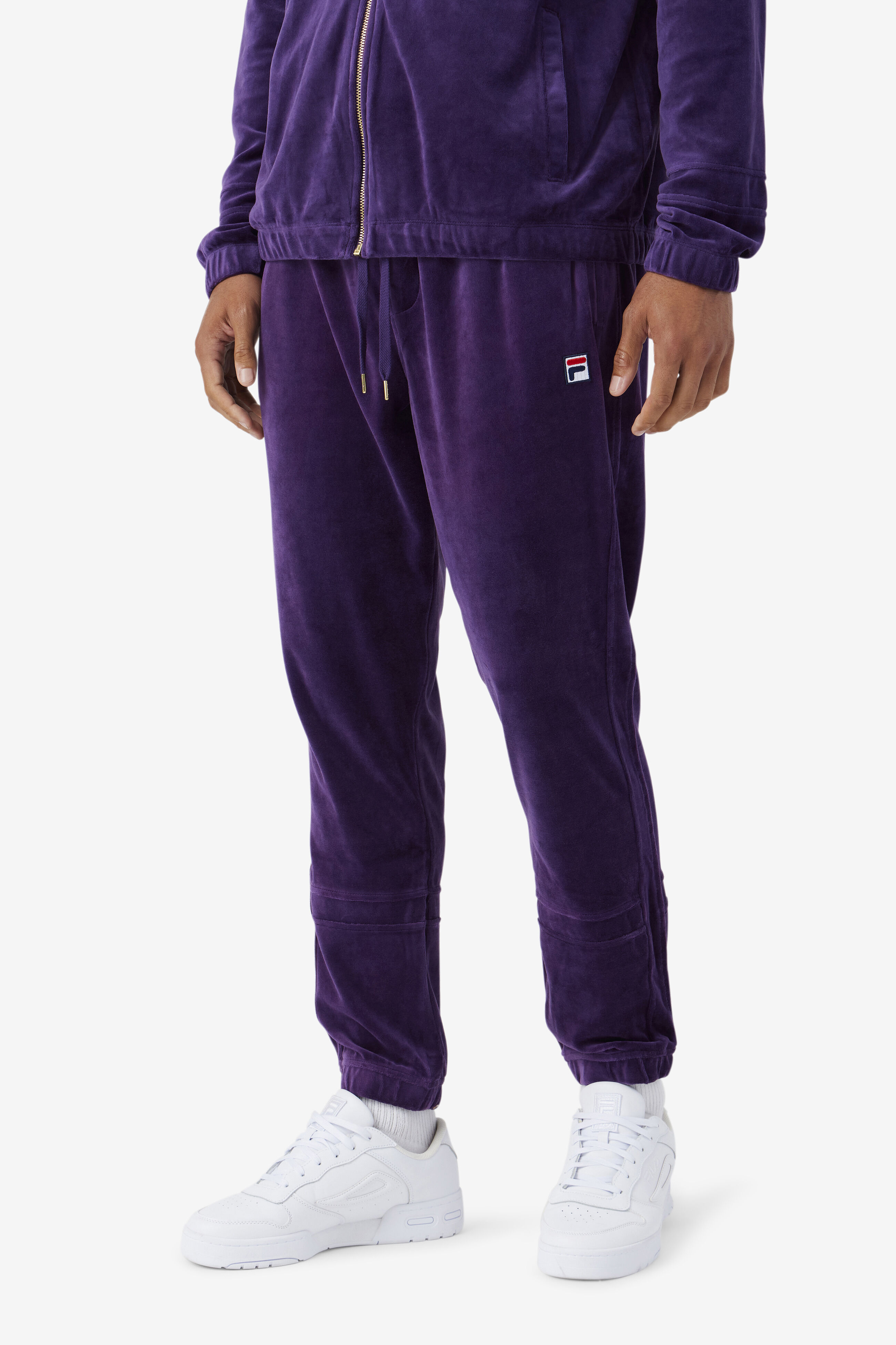 Fila men's velour pants best sale