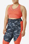 UPLIFT RACERBACK BRA TOP/HOTCORAL/2XLarge