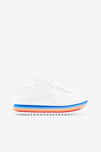 FILA ORBIT STRIPE/WHT/WHT/MULT/Eight and a half