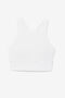 UPLIFT HIGH NECK SPORTS BRA/WHITE/Small