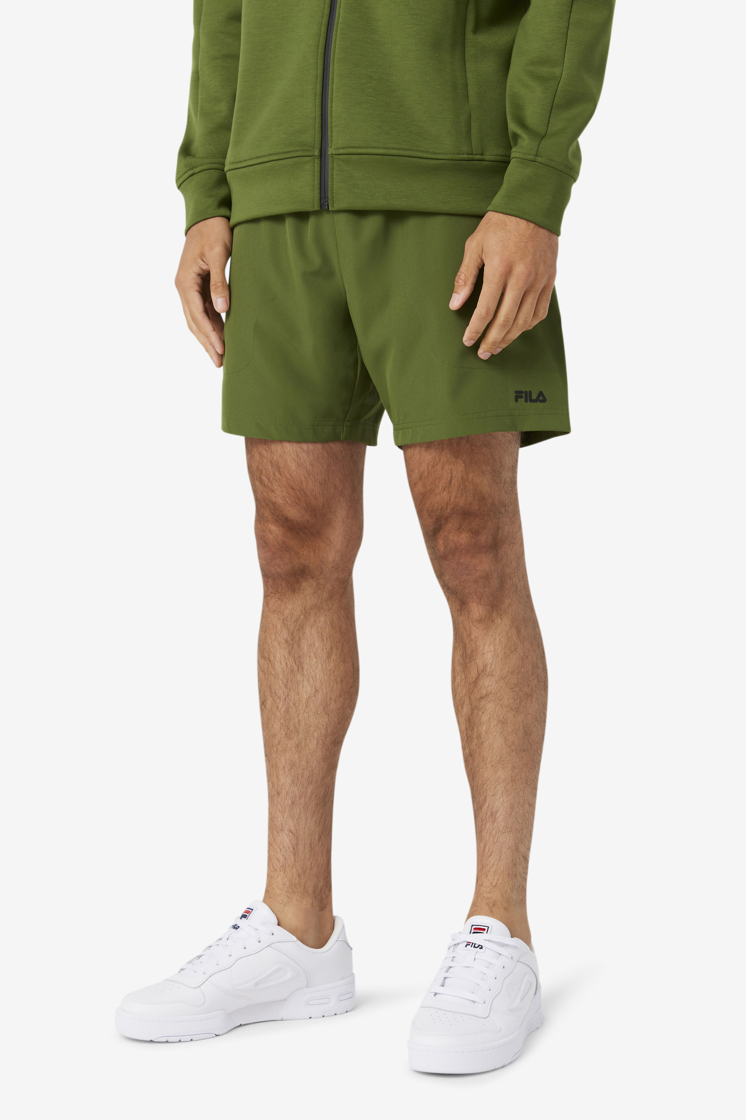 Finula Men s Athletic Shorts With Zipper Pockets Fila