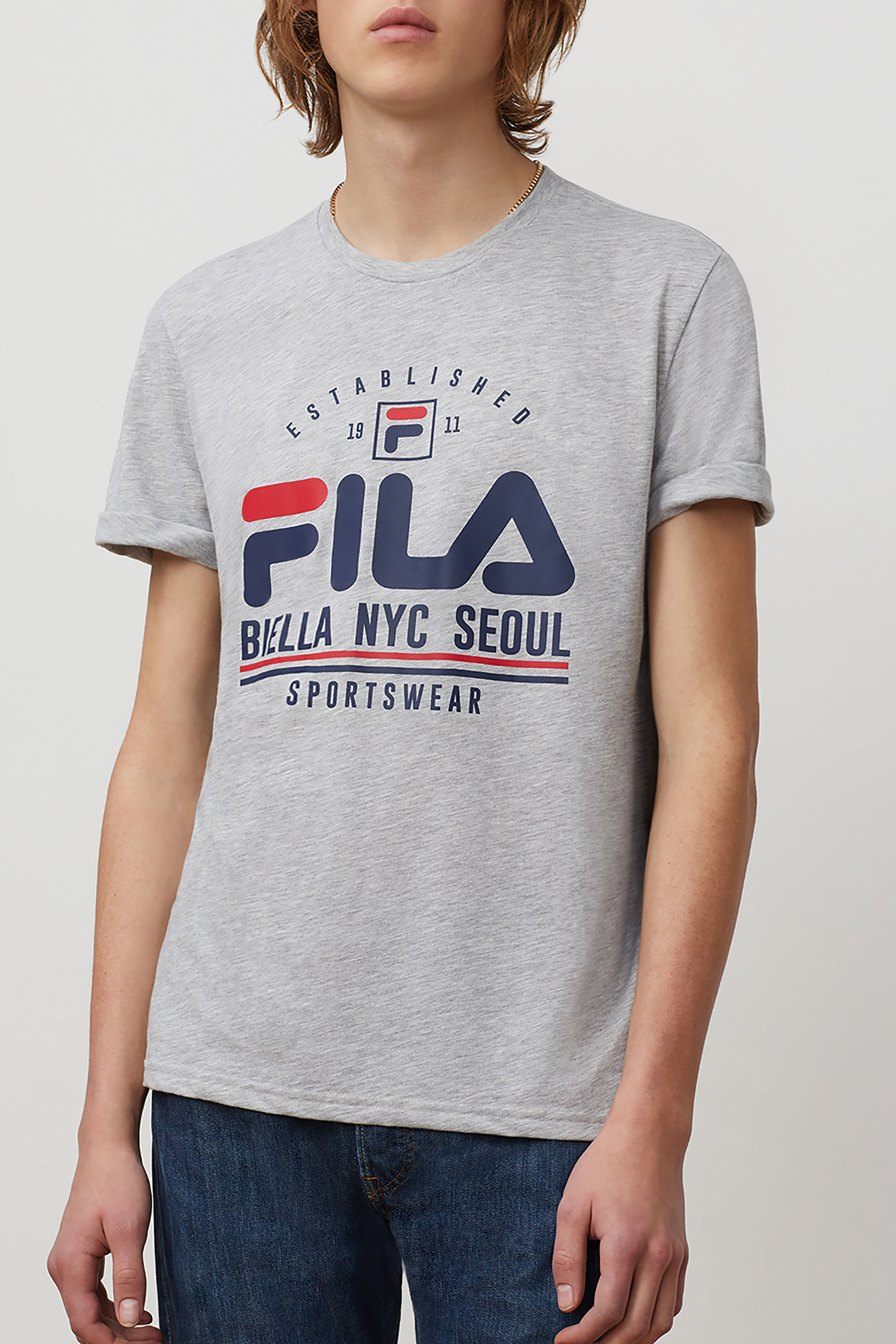 Erico Graphic Tee Tops Fila