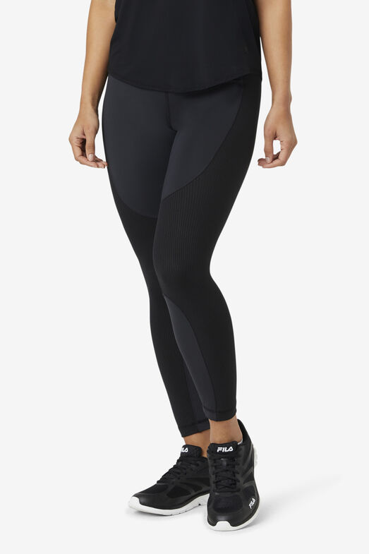 FORZA TEXTURE LONG LEGGING/BLACK/Extra large