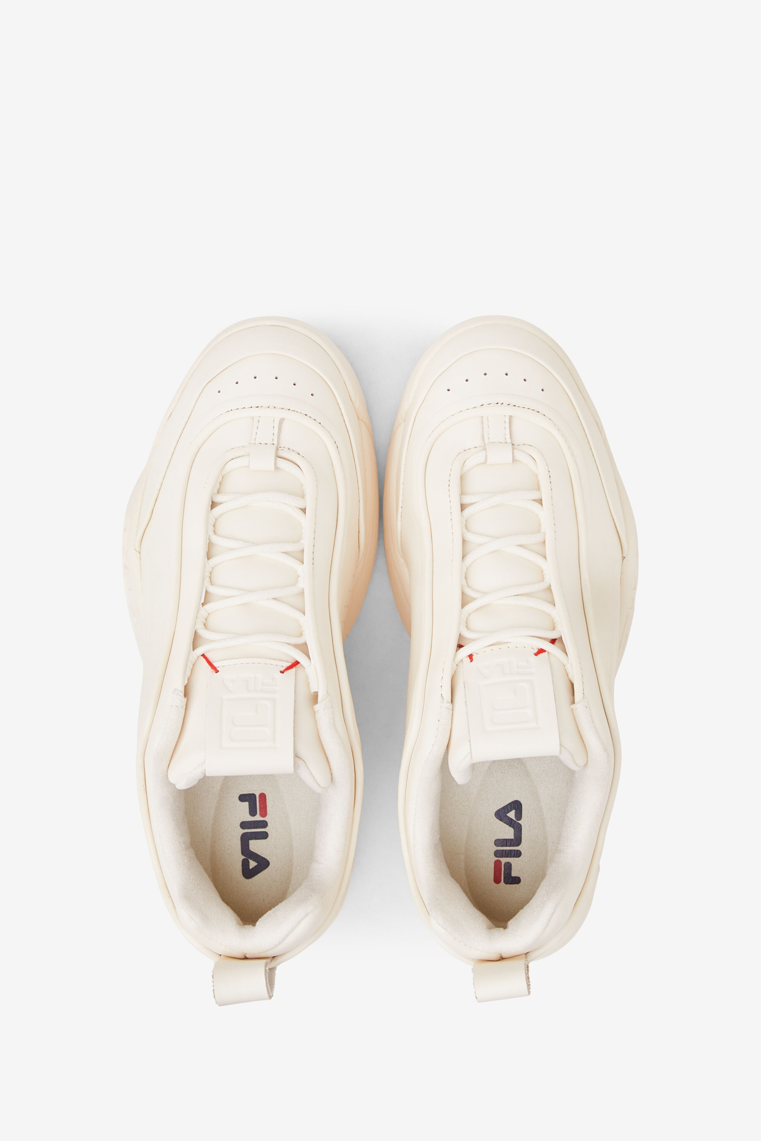 Fila white chunky shoes hotsell