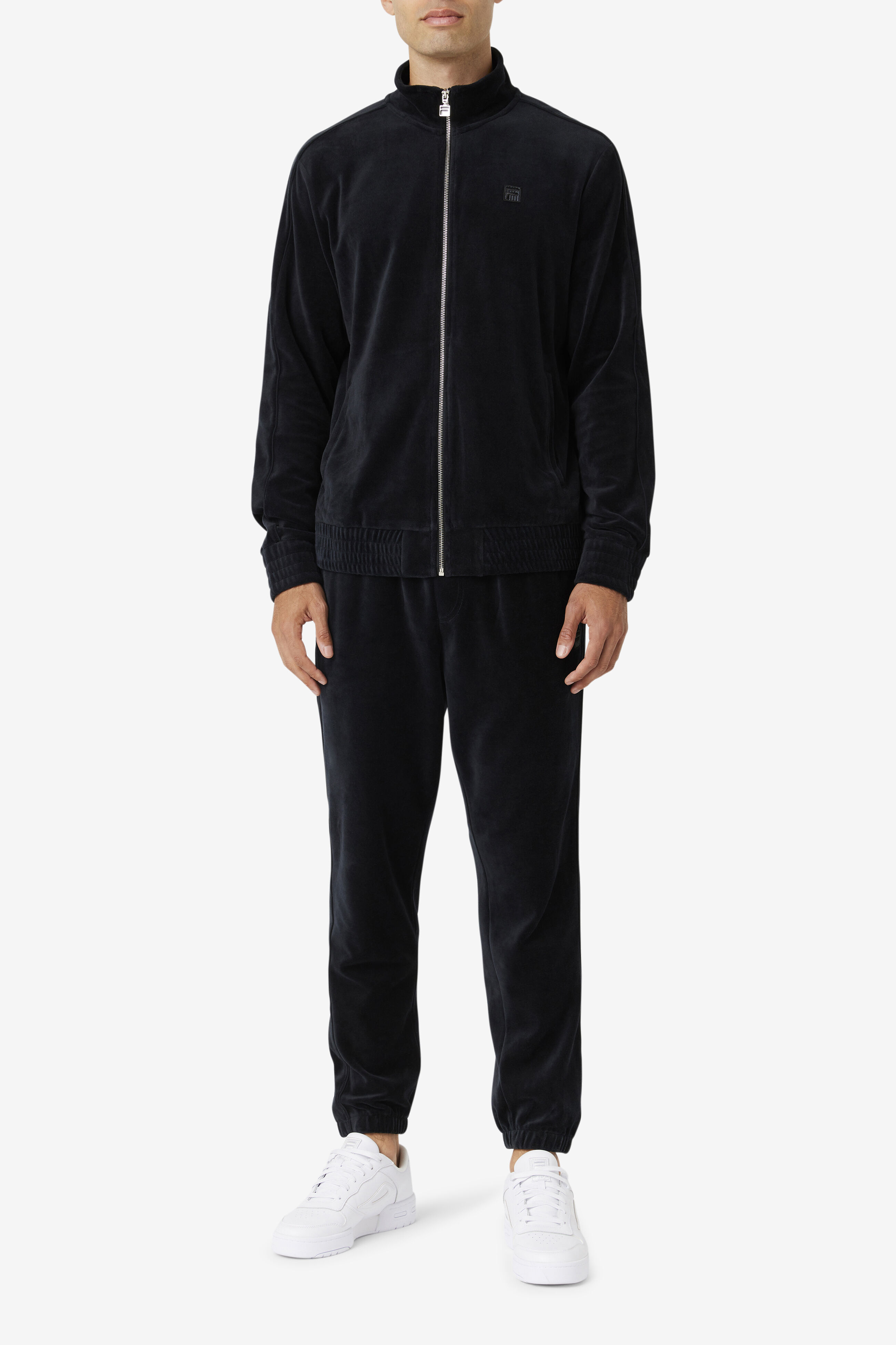 Fila solid hotsell men's track suit