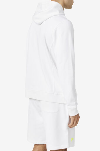 ARAGOM HOODIE/WHT/SFTY/Large