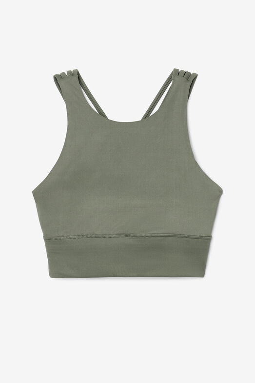 Uplift High Neck Sports Bra Crop