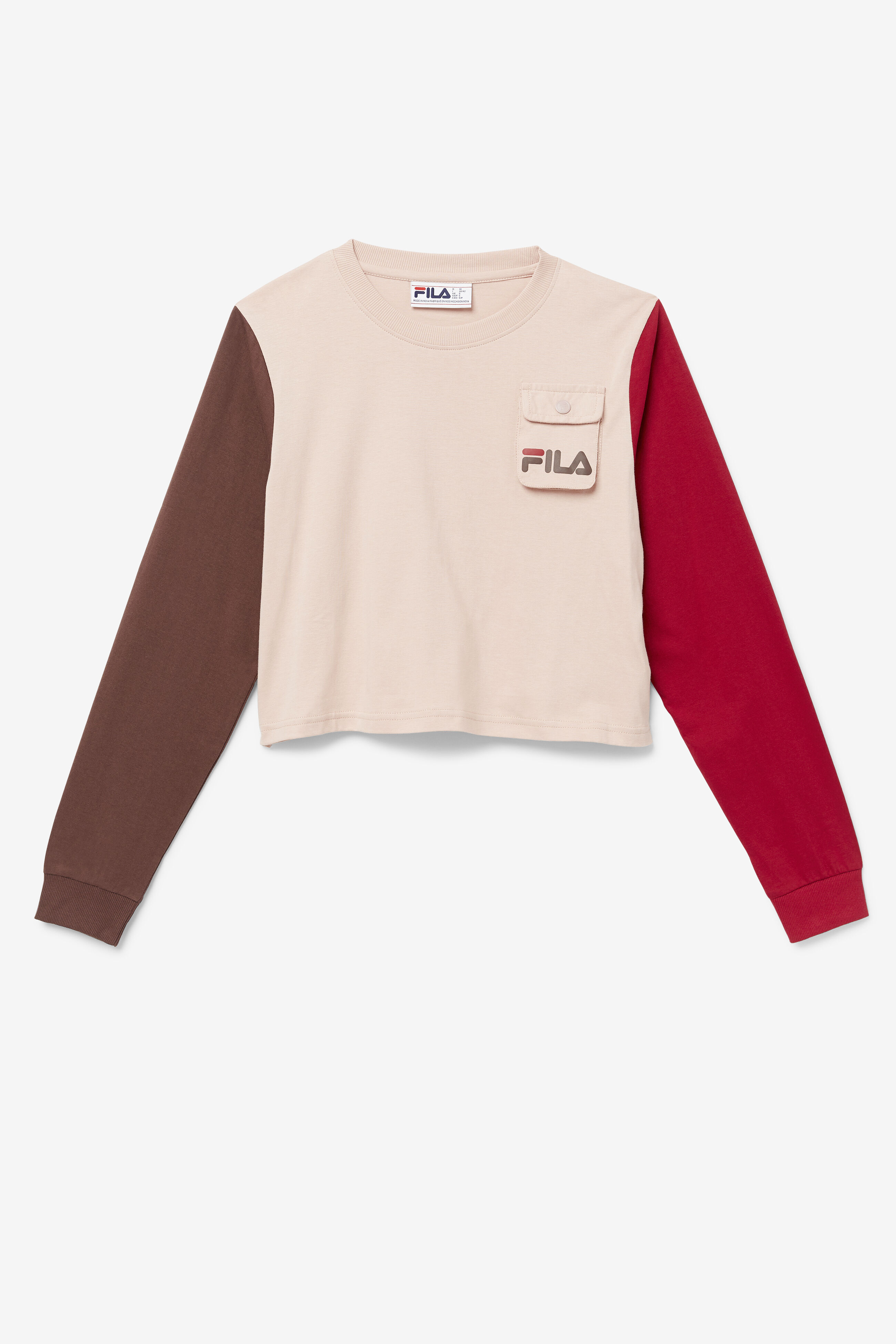Cropped fila cheap t shirt