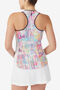 ALLEY PRINTED RACER BACK TANK