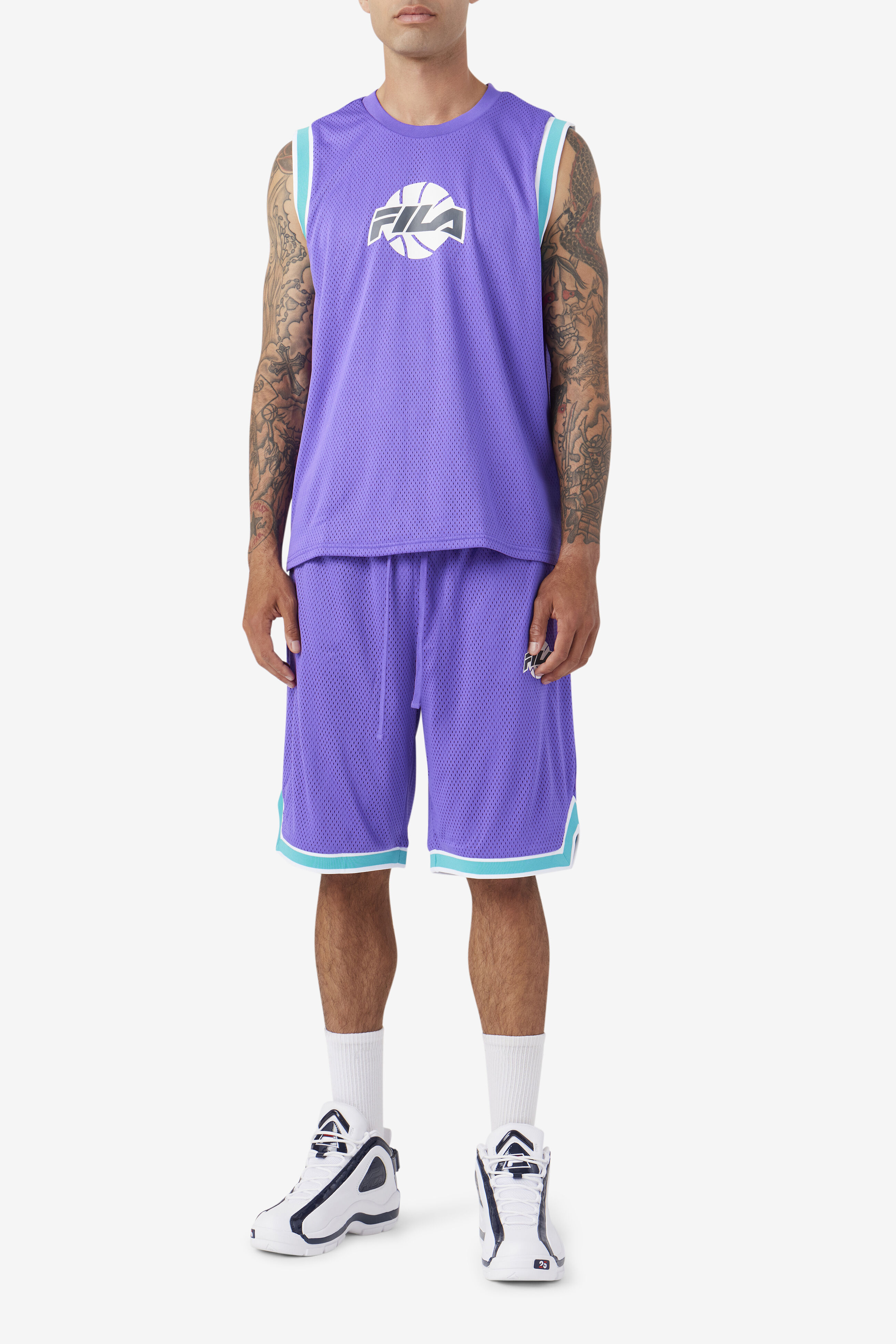 Fila basketball shorts top