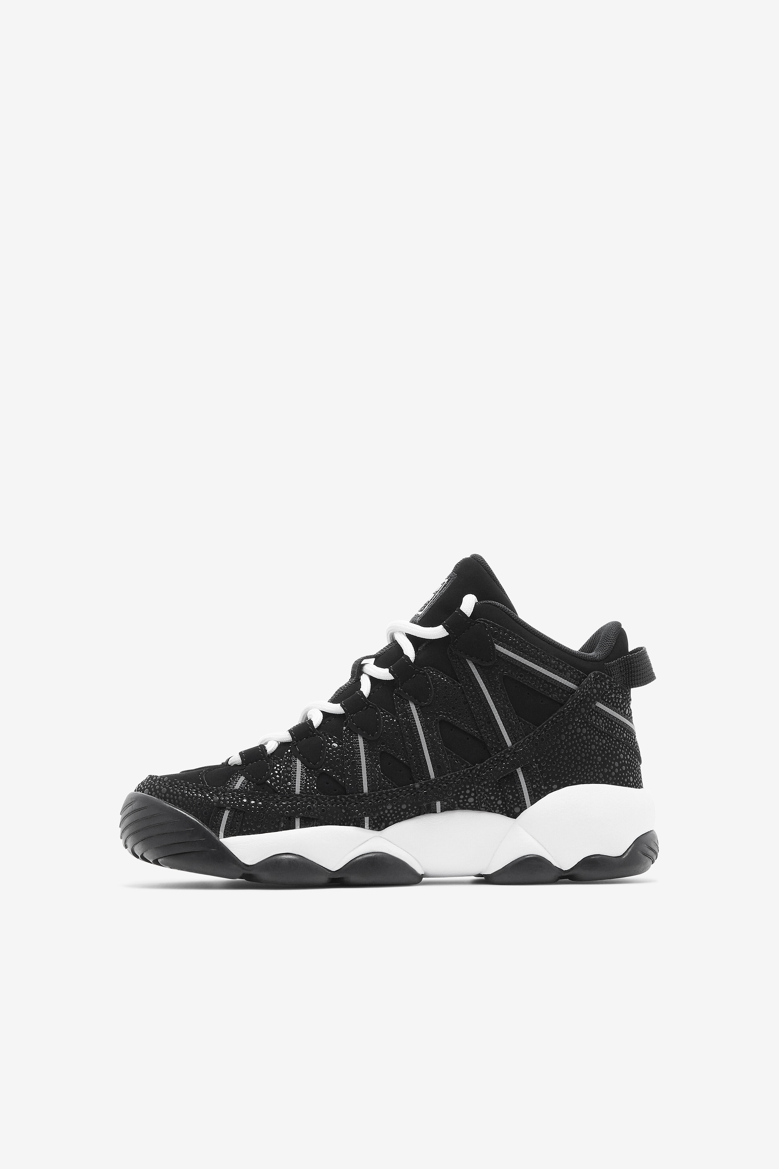 Fila spaghetti low black deals and white