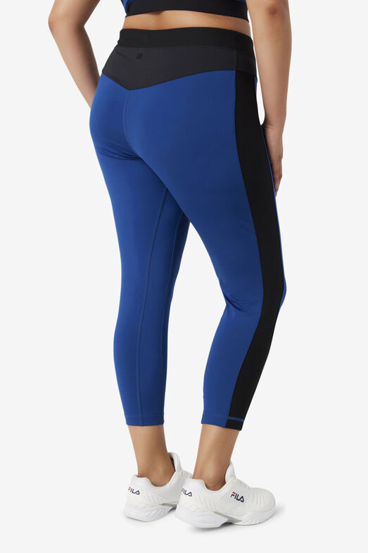 FORZA TEXTURE HIGH WAIST LEGGING/NVYPN/BLK/1XLarge