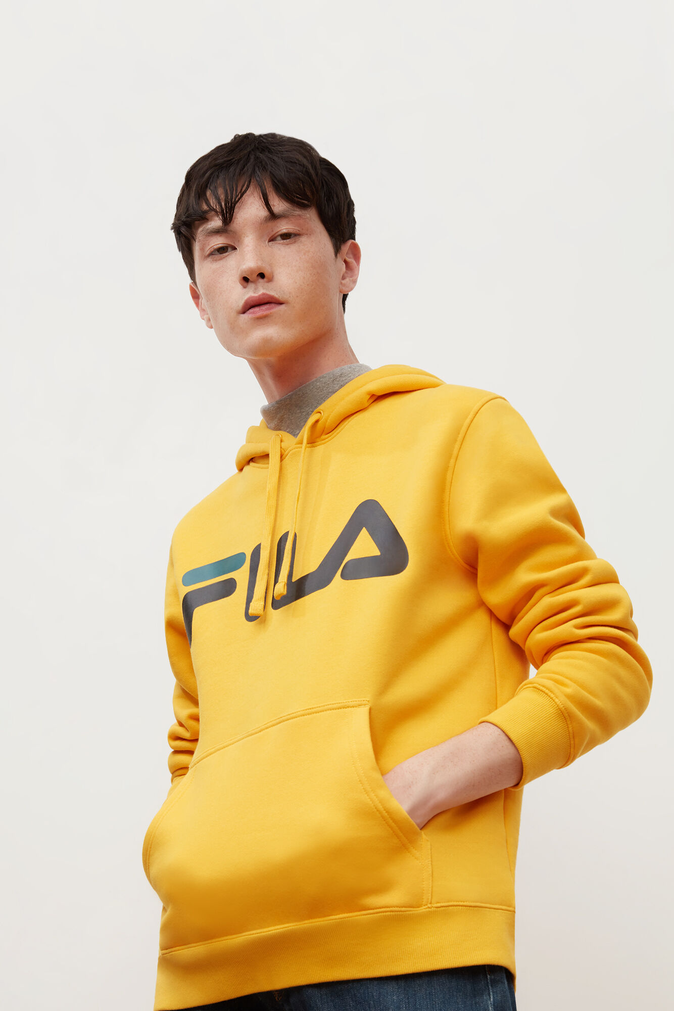 fila yellow hoodie