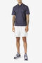 WINDOWPANE POLO SHIRT