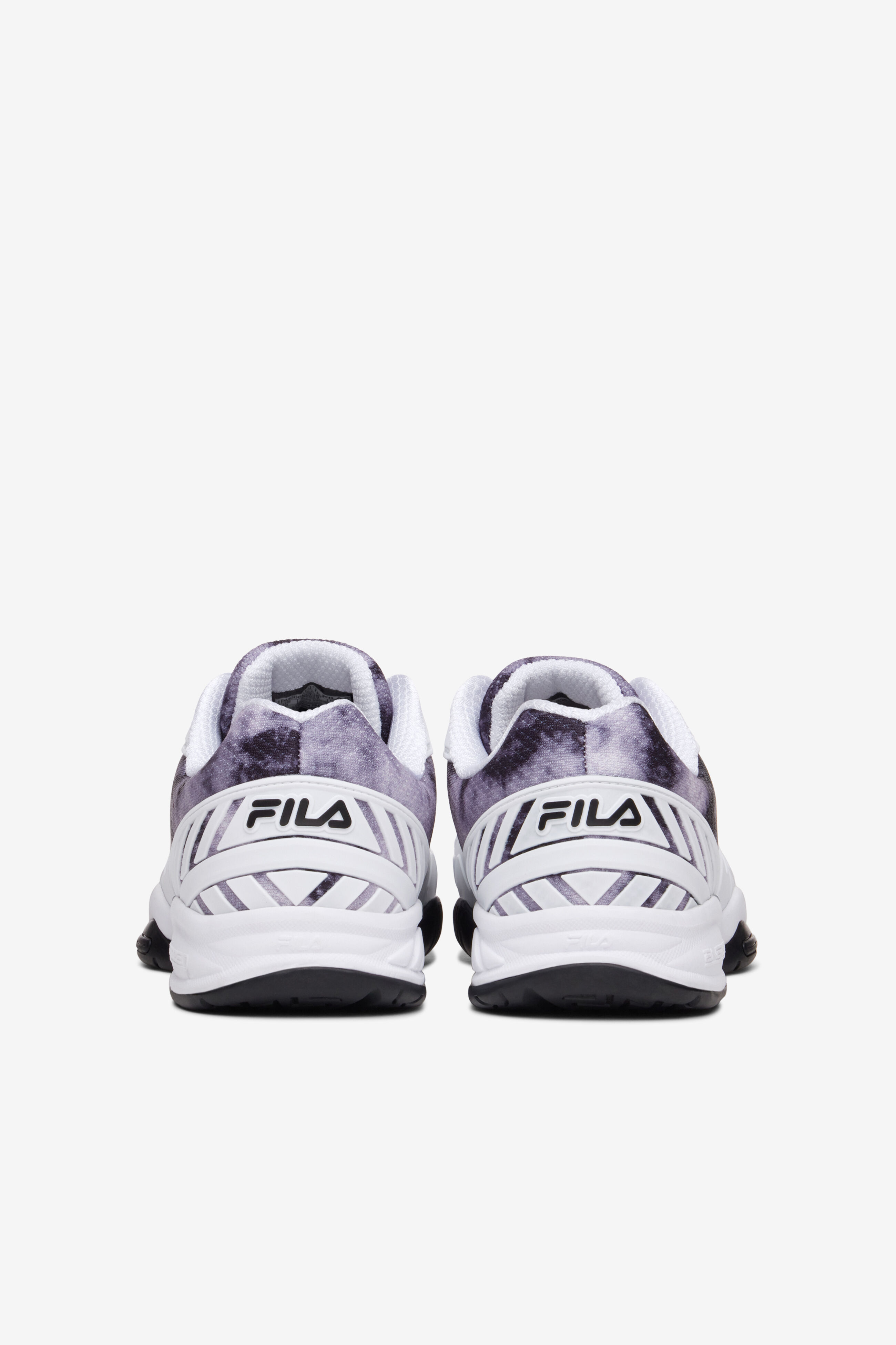 Tie dye top fila shoes