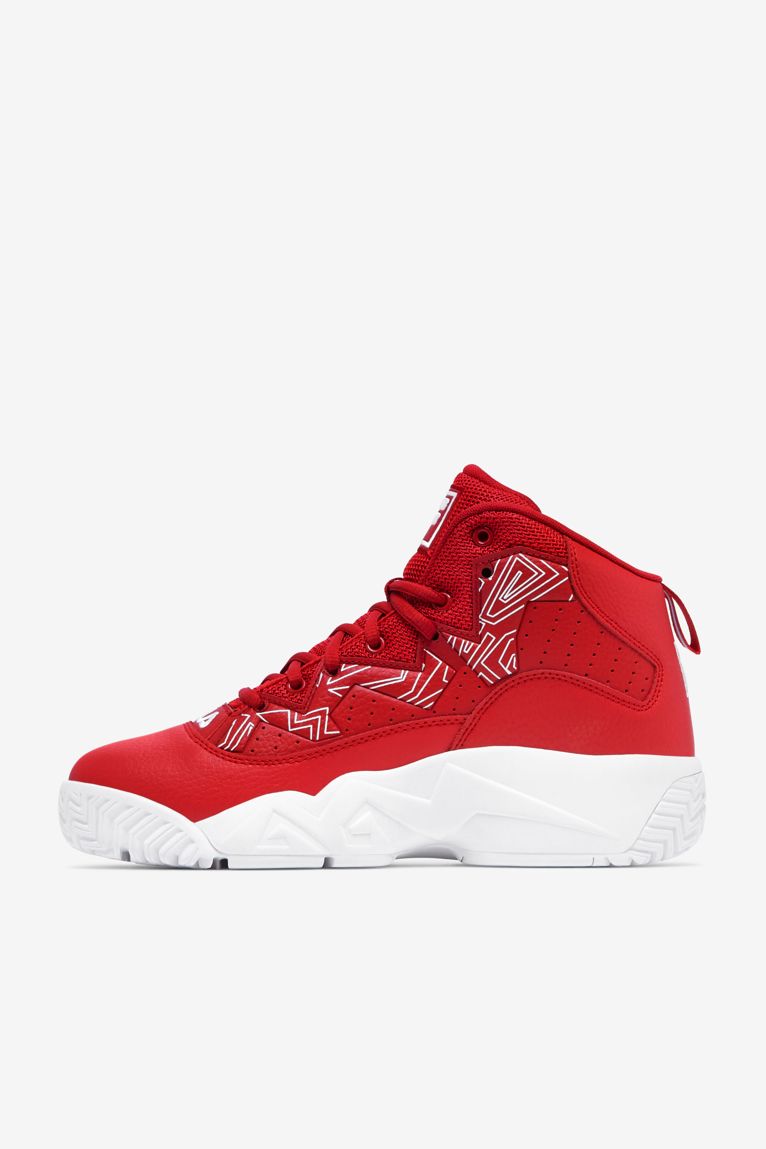 Fila red basketball shoes on sale