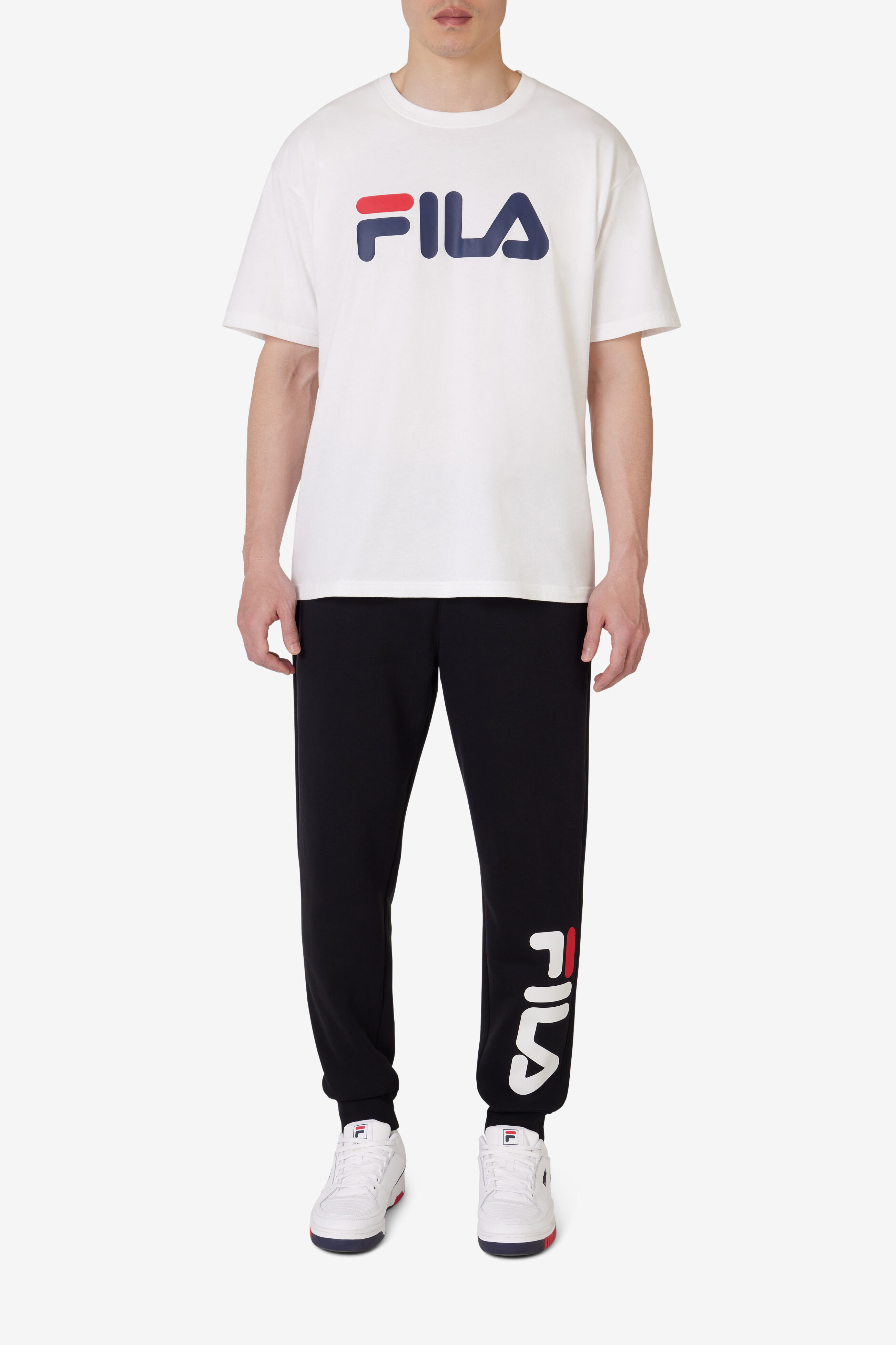 Fila logo jogger best sale