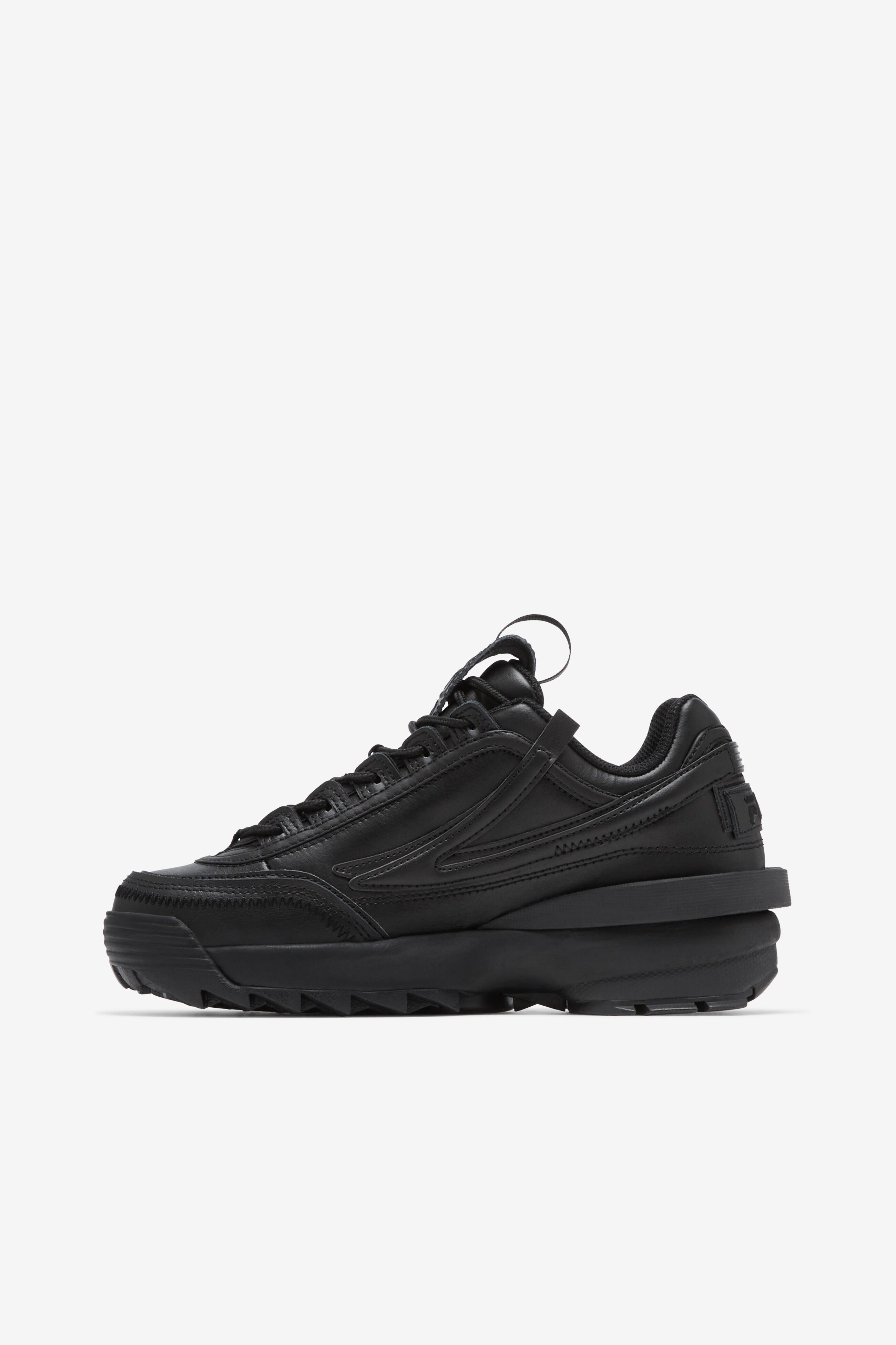 Womens black cheap fila disruptor