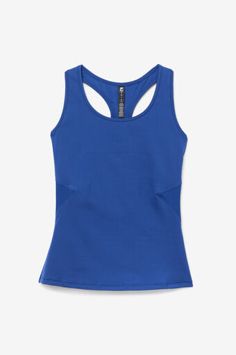 UPLIFT OPEN RACERBACK TANK TOP/NPNY/BLK/Large