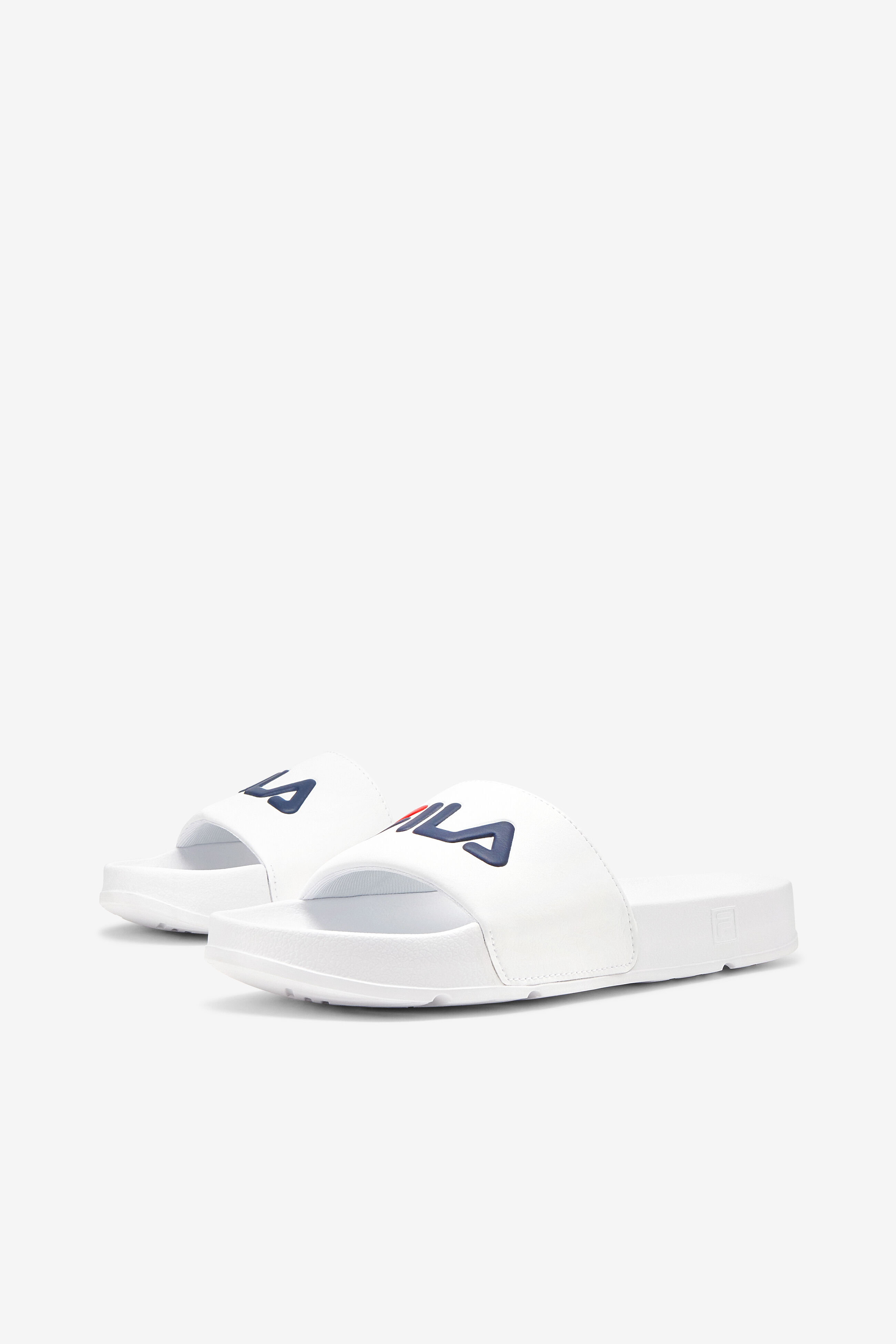 White fila slides sales