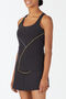 RACERBACK TANK/BLK/RATTN/DBLU/Large