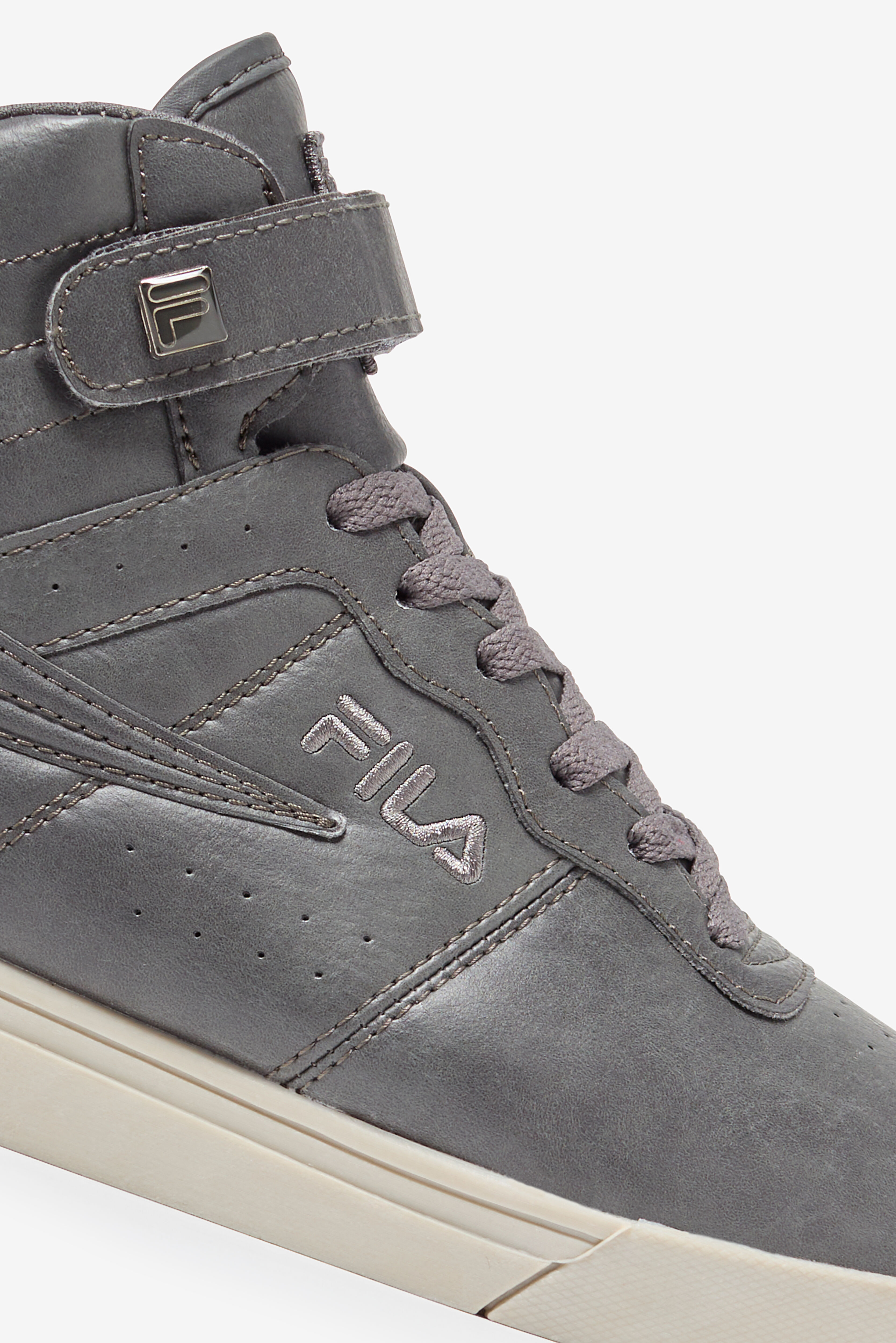FILA Men s Vulc 13 Mid Plus Distress Sneakers