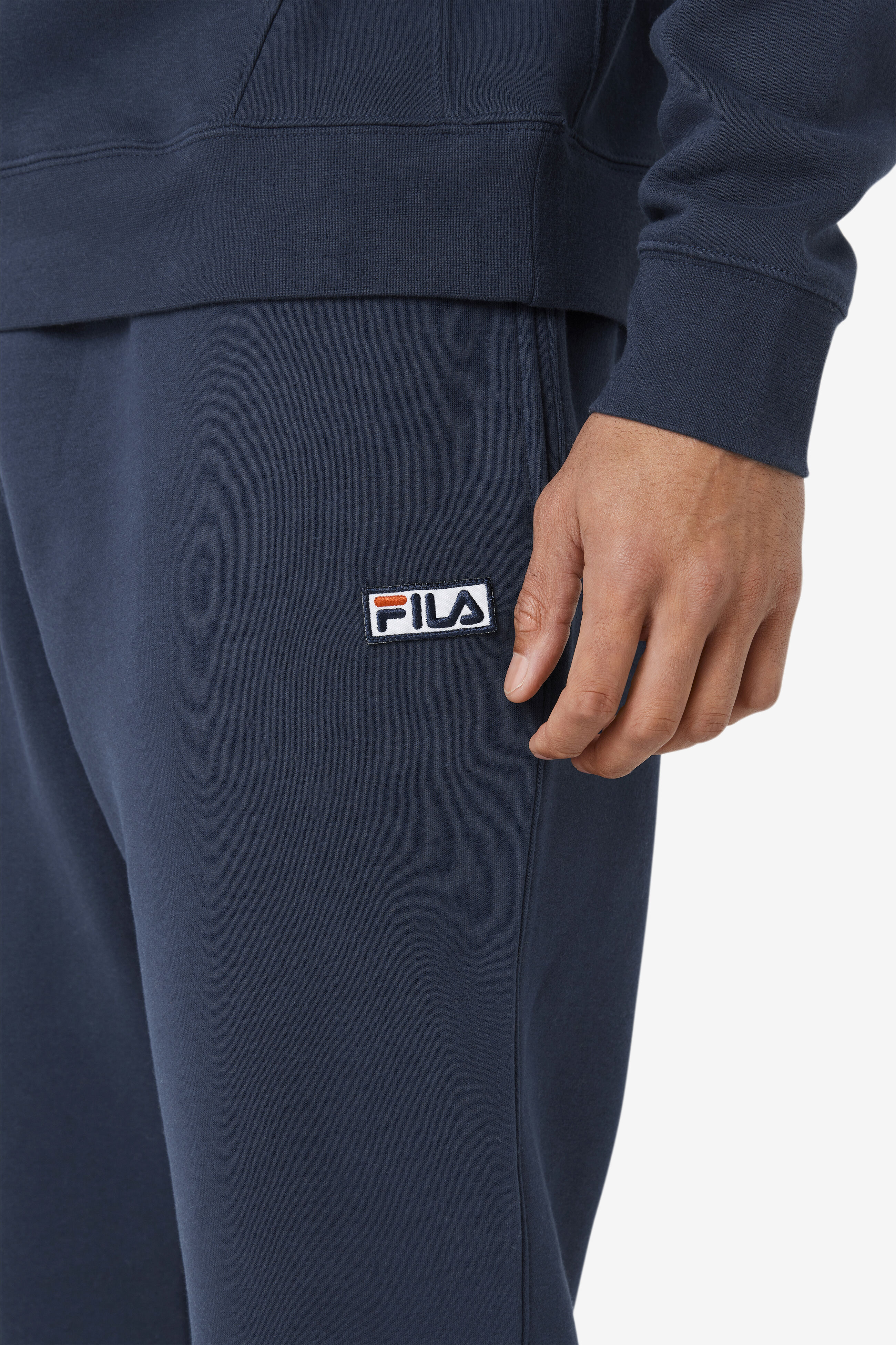 Fila navy blue sales sweatpants