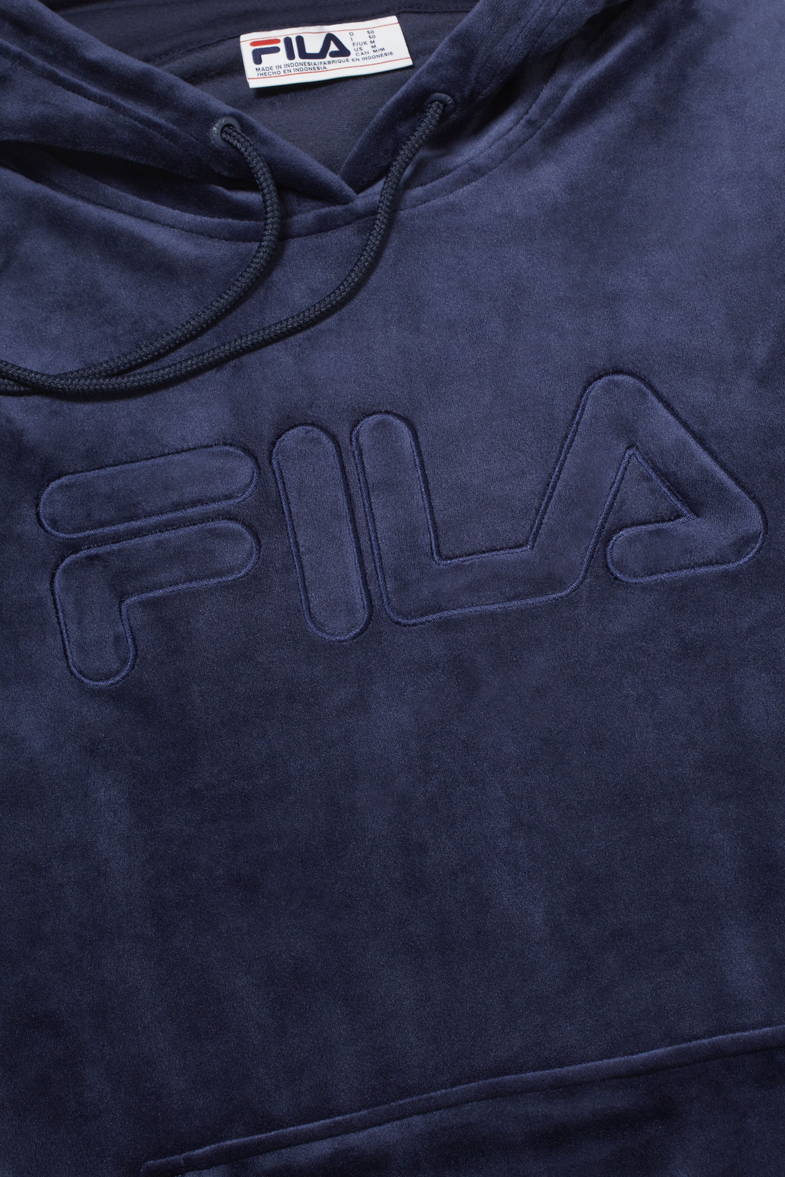 Fila asher outlet velour hoodie