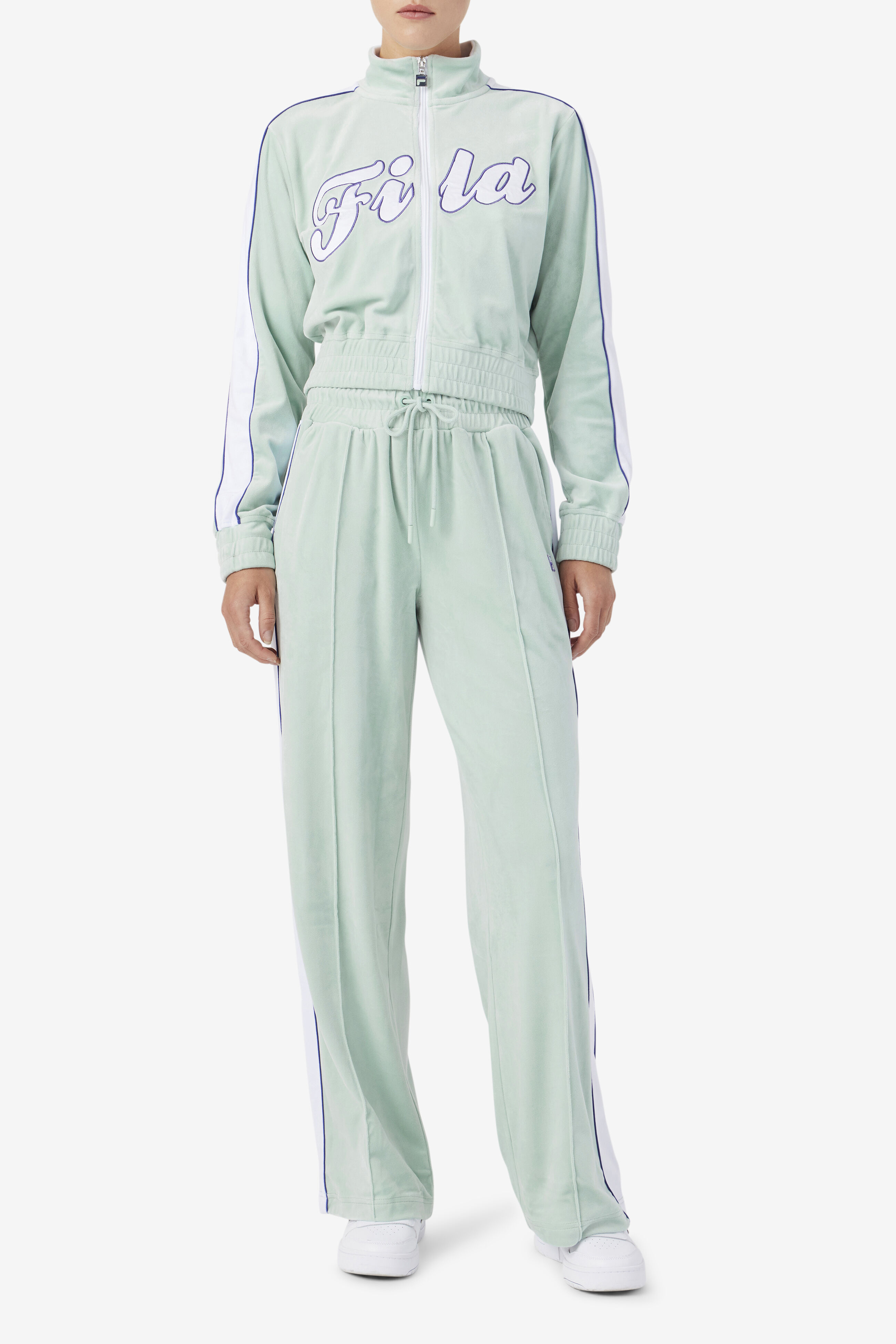 Fila velour pants womens sales