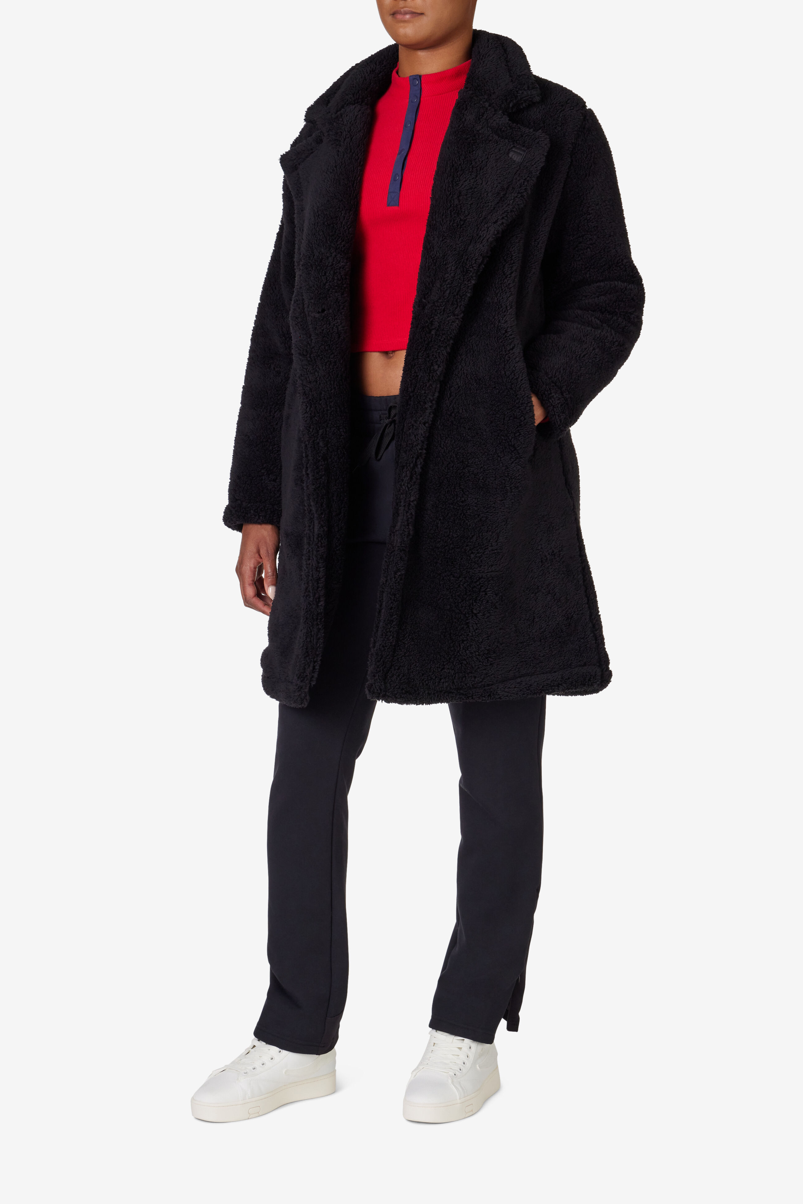 Fila fluffy coat online