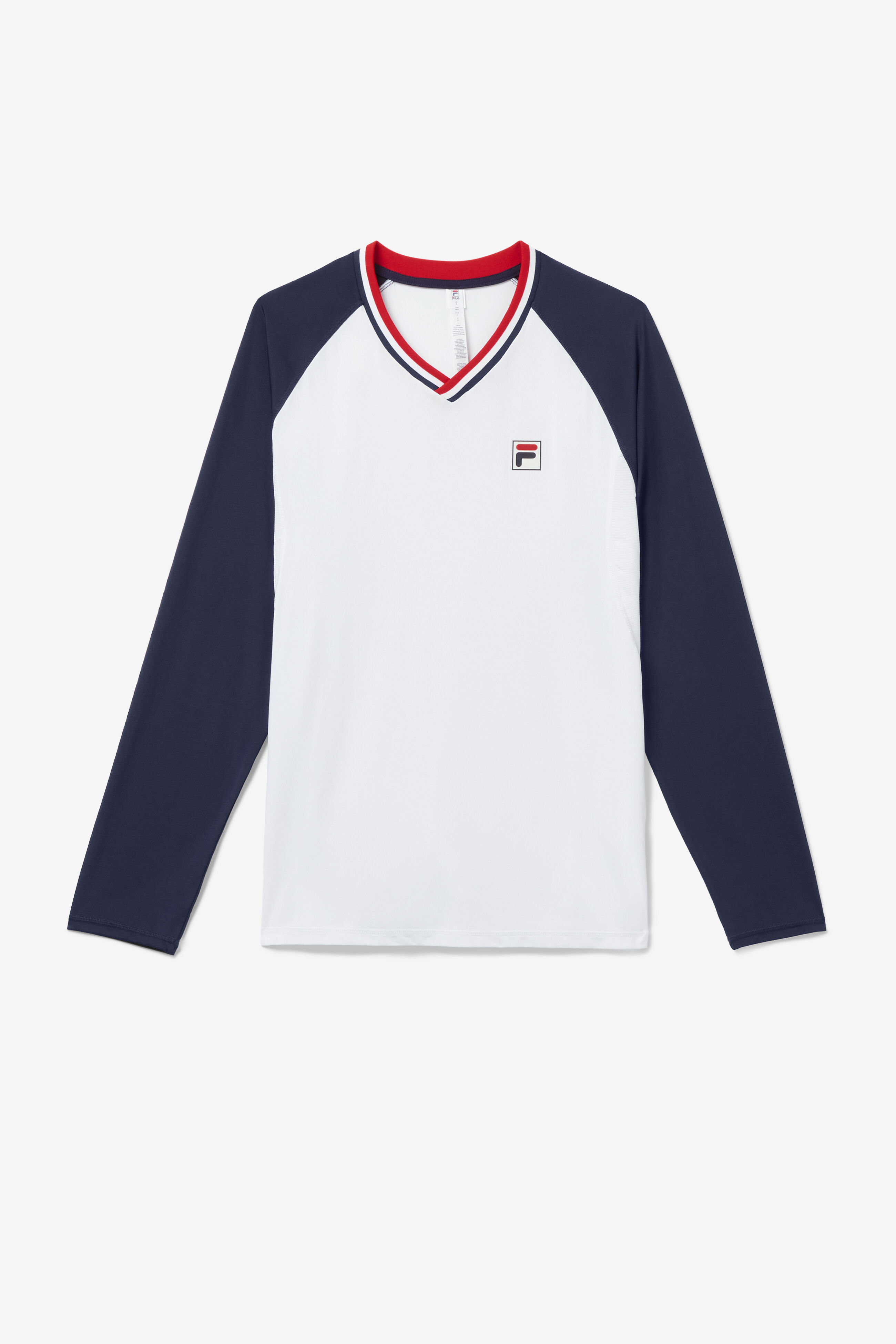 Fila white long sleeve sale