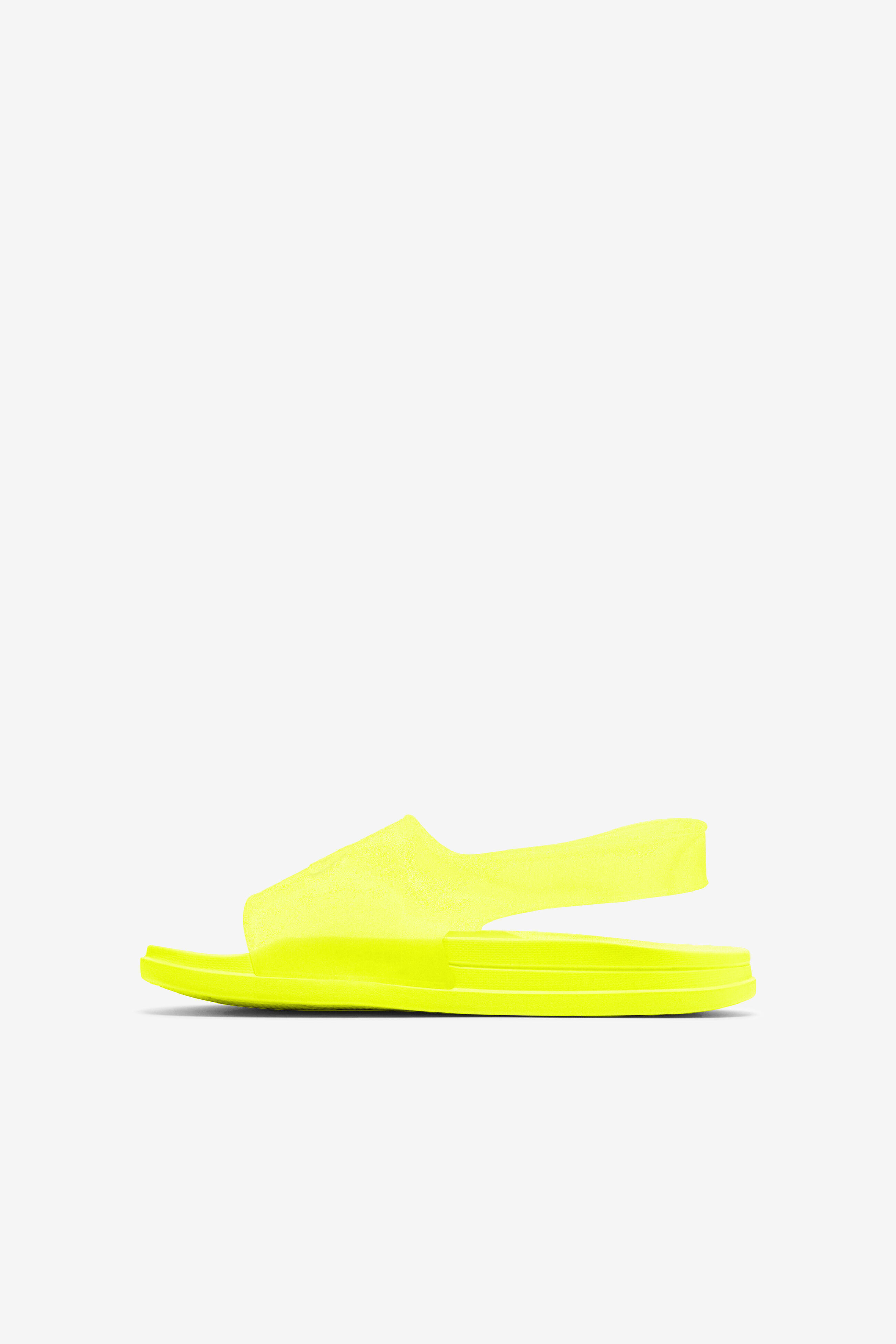 Fila hotsell slides yellow